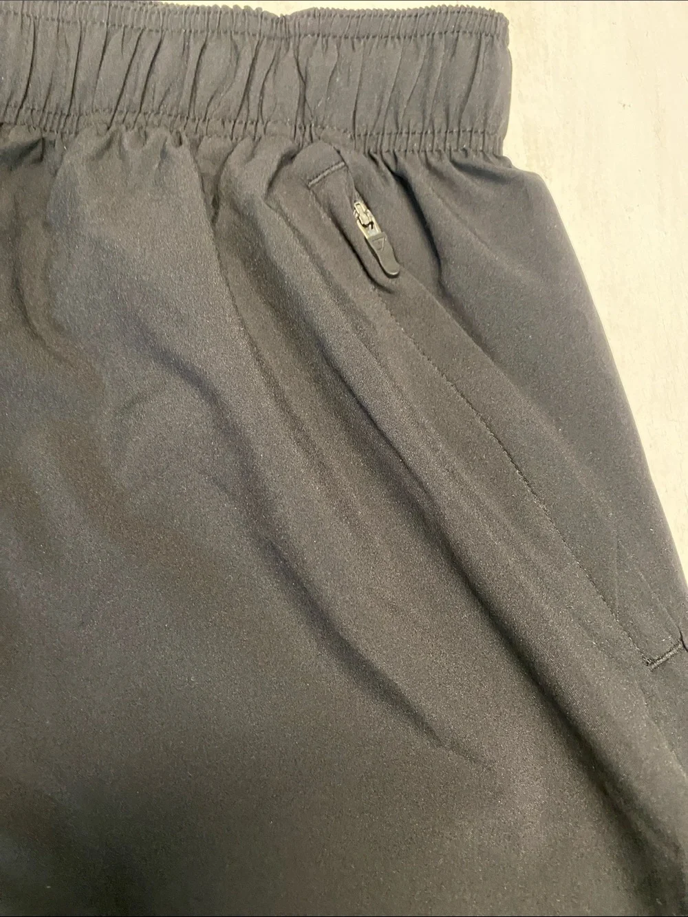 Gymshark Black Men’s Training Shorts with Zip Pockets